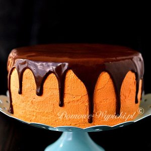 Tort dyniowo- czekoladowy