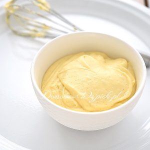 Crème pâtissière- francuski krem cukierniczy